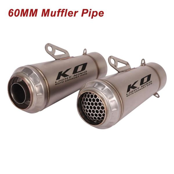 60mm motorcycle universal exhaust tail tips muffler vent pipe short for dirt bike atv stainless steel system
60mm motorcycle universal exhaust tail tips muffler vent pipe short for dirt bike atv stainless steel system