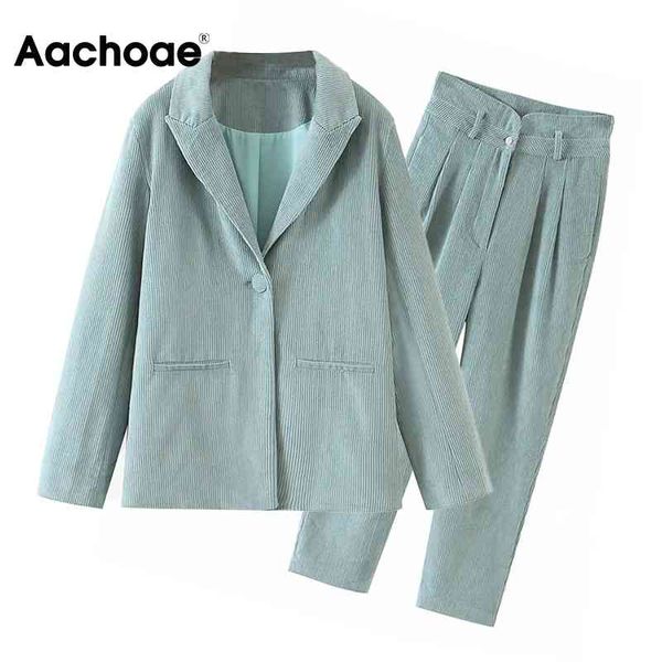aachoae solid elegant 2 piece set women notched neck corduroy blazer+pleated long length harem pants suits garnitur damski 210413, White
aachoae solid elegant 2 piece set women notched neck corduroy blazer+pleated long length harem pants suits garnitur damski 210413, White