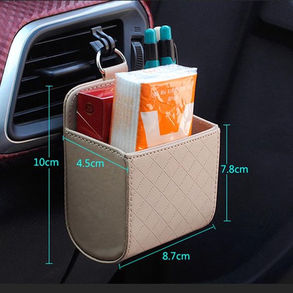 car organizer pu leather outlet air vent trash box auto mobile phone holder bag pouch hanging supplies accessories
car organizer pu leather outlet air vent trash box auto mobile phone holder bag pouch hanging supplies accessories