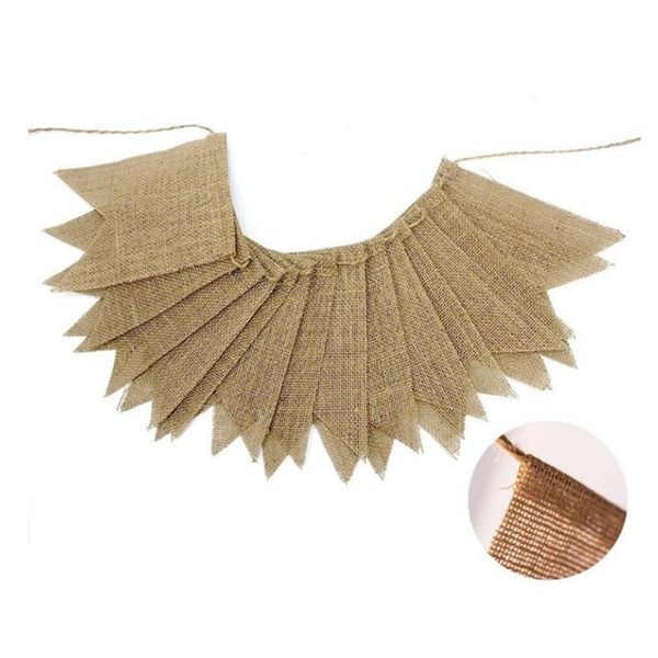 party decoration 15pcs/set birthday partydovetail jute burlap flags wedding pennant banner linen home decor event supplies
party decoration 15pcs/set birthday partydovetail jute burlap flags wedding pennant banner linen home decor event supplies