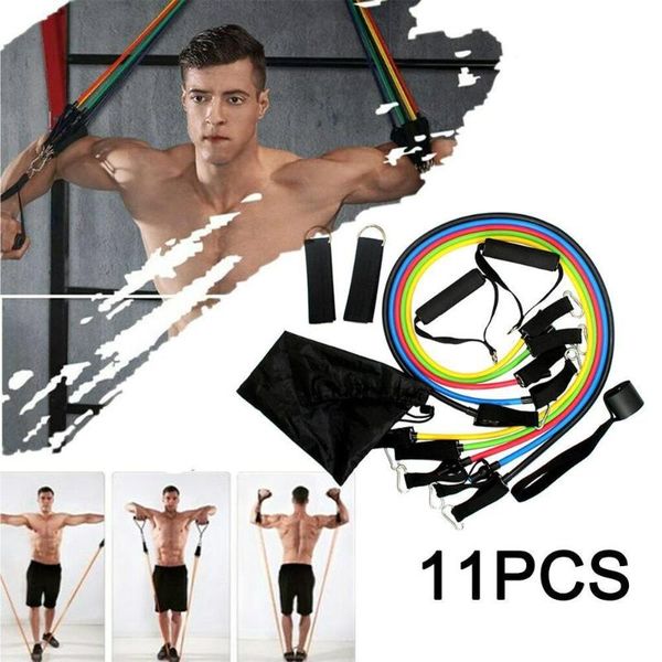 11pcs/set pull rope fitness exercises resistance bands latex tubes pedal excerciser body training workout yoga
11pcs/set pull rope fitness exercises resistance bands latex tubes pedal excerciser body training workout yoga