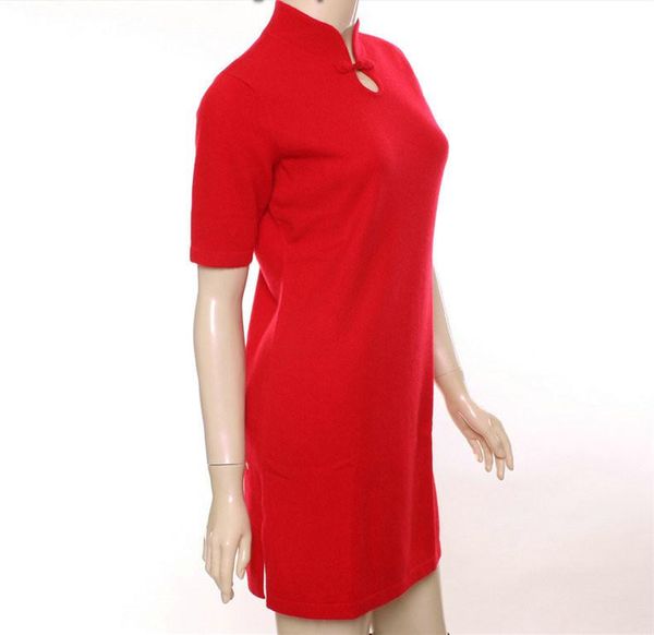 women's sweaters qipao style 100%goat cashmere women fashion long pullover sweater dress stand collar short sleeve open-hem claret 2col, White;black
women's sweaters qipao style 100%goat cashmere women fashion long pullover sweater dress stand collar short sleeve open-hem claret 2col, White;black