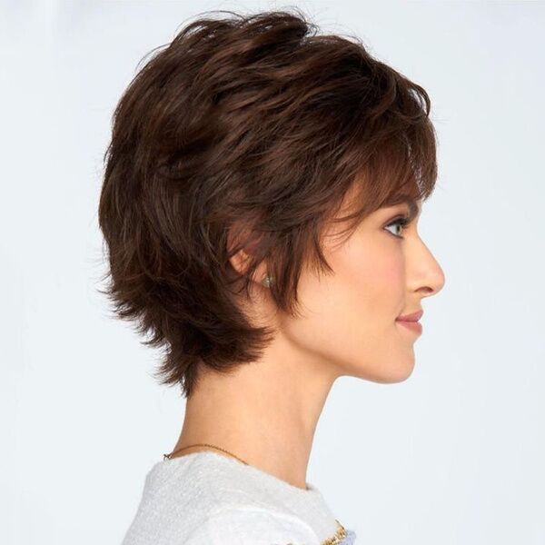 women synthetic short hair layered shaggy wavy ombre cosplay wig for women wigsfactory direct, Black
women synthetic short hair layered shaggy wavy ombre cosplay wig for women wigsfactory direct, Black