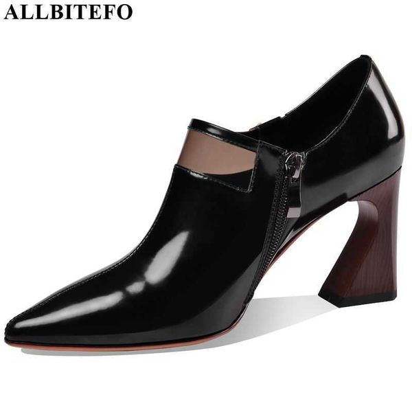 allbitefo fashion women heels natural genuine leather high heel shoes elegant spring autumn thick heel high heels 210611, Black
allbitefo fashion women heels natural genuine leather high heel shoes elegant spring autumn thick heel high heels 210611, Black
