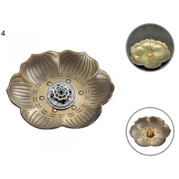 fragrance lamps incense burner 4 styles stick anti-rust convenient useful 9 holes lotus shape
fragrance lamps incense burner 4 styles stick anti-rust convenient useful 9 holes lotus shape