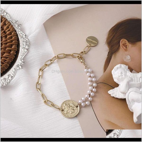 other bracelets drop delivery 2021 simple niche design ins style creative asymmetry cool people head bracelet pearl jewelry e317husr jzxkg, Golden;silver
other bracelets drop delivery 2021 simple niche design ins style creative asymmetry cool people head bracelet pearl jewelry e317husr jzxkg, Golden;silver