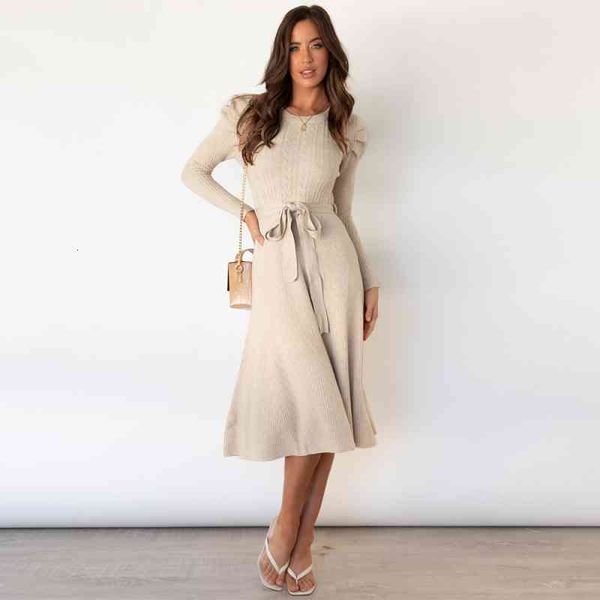 womens knitting dress autumn winter bubble long sleeve bandage dress womens temperament elegant base sweater, Black;gray
womens knitting dress autumn winter bubble long sleeve bandage dress womens temperament elegant base sweater, Black;gray