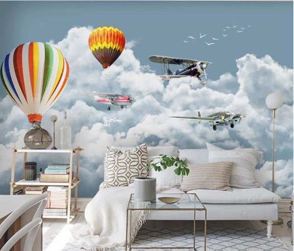 wallpapers ainyoousem blue sky and white cloud airplane balloon sofa background papel de parede 3d wallpaper stickers
wallpapers ainyoousem blue sky and white cloud airplane balloon sofa background papel de parede 3d wallpaper stickers