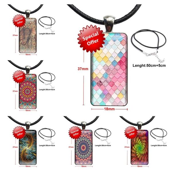 pendant necklaces jewelry with steel plated glass cabochon choker long rectangle necklace mandala flower for lovers friendship soldes, Silver
pendant necklaces jewelry with steel plated glass cabochon choker long rectangle necklace mandala flower for lovers friendship soldes, Silver