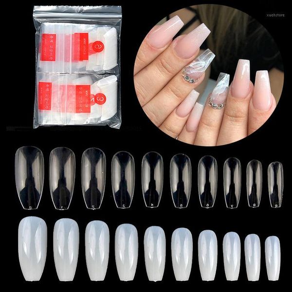 500pcs fake nail tips ballerina natural/clear coffin false nails full /half cover flat shape press on manicure tips1, Red;gold
500pcs fake nail tips ballerina natural/clear coffin false nails full /half cover flat shape press on manicure tips1, Red;gold