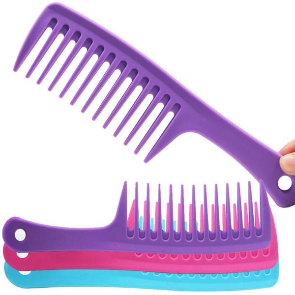 hair brushes abs material straight handle large size medium wide-tooth comb curly hairdressing heat-resistant, Silver
hair brushes abs material straight handle large size medium wide-tooth comb curly hairdressing heat-resistant, Silver