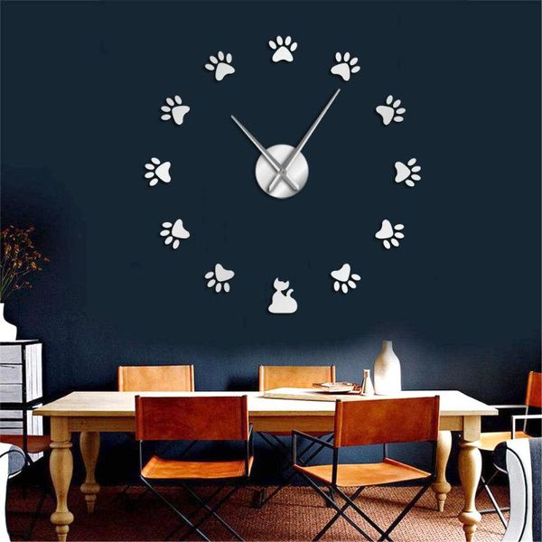 wall clocks cat paws diy silent giant clock decor cat's footprint contemporary oversized bedroom watch lovers gift art home
wall clocks cat paws diy silent giant clock decor cat's footprint contemporary oversized bedroom watch lovers gift art home