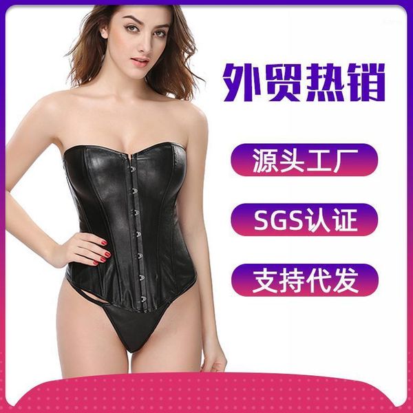 style leather with bra tight corset girdles model body underwear, europe and the united states court of corsets bustiers &, Black;white
style leather with bra tight corset girdles model body underwear, europe and the united states court of corsets bustiers &, Black;white