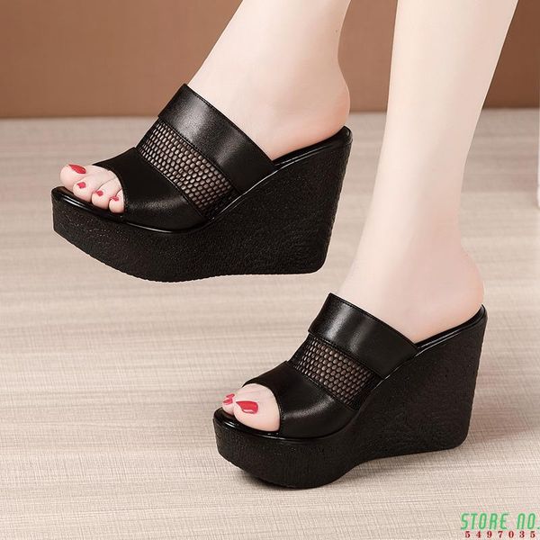 slippers plus size high heels women wedding shoes summer 2021 cutout platform wedges slides ladies for office, Black
slippers plus size high heels women wedding shoes summer 2021 cutout platform wedges slides ladies for office, Black