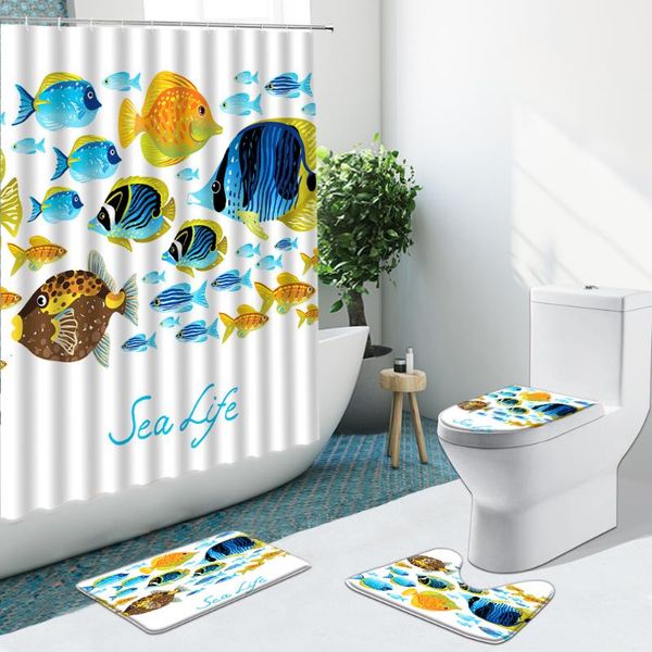shower curtains tropical fish watercolor vintage pattern bathroom set curtain non-slip rug flannel carpet toilet cover with hook bath mat
shower curtains tropical fish watercolor vintage pattern bathroom set curtain non-slip rug flannel carpet toilet cover with hook bath mat
