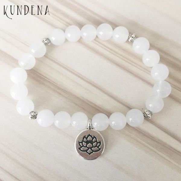 tennis 8mm white stone bracelet with lotus pendant women buddhist yoga charm wrist flower, Golden;silver
tennis 8mm white stone bracelet with lotus pendant women buddhist yoga charm wrist flower, Golden;silver