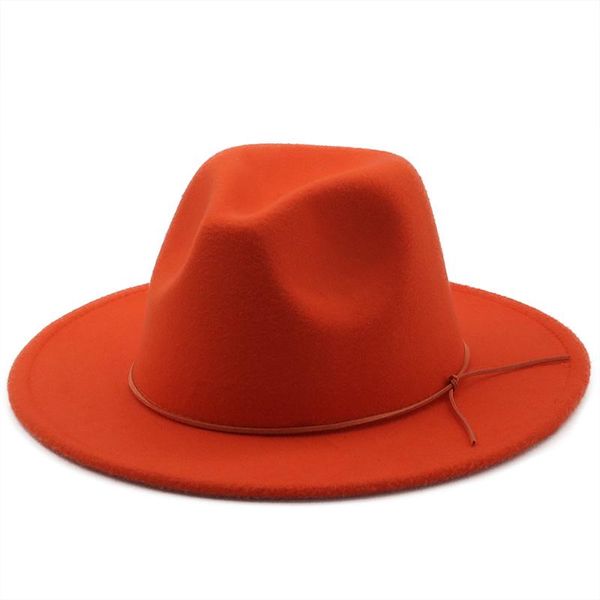 berets autumn winter fedora hats outdoor casual women panama jazz vintage wedding wide brim felt men, Blue;gray
berets autumn winter fedora hats outdoor casual women panama jazz vintage wedding wide brim felt men, Blue;gray