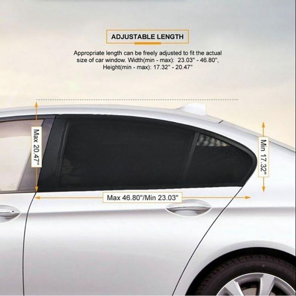 car sunshade 2x window shade rear side sun visor mesh cover shield uv protector exterior accessories
car sunshade 2x window shade rear side sun visor mesh cover shield uv protector exterior accessories