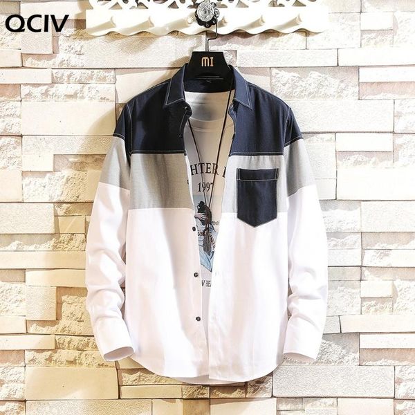 men's casual shirts autumn spring clothes chinese white slim fit shirt men long sleeves blouse oversize for man, White;black
men's casual shirts autumn spring clothes chinese white slim fit shirt men long sleeves blouse oversize for man, White;black