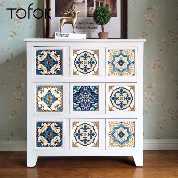 window stickers tofok 10pcs/set moroccan style tile wall sticker creative art mural decor for bedroom living room kitchen home furniture
window stickers tofok 10pcs/set moroccan style tile wall sticker creative art mural decor for bedroom living room kitchen home furniture