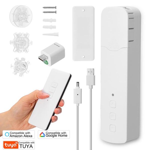 smart home control tuya wifi m515egwt pull bead curtain motor electric motors app / voice quiet alexa google
smart home control tuya wifi m515egwt pull bead curtain motor electric motors app / voice quiet alexa google