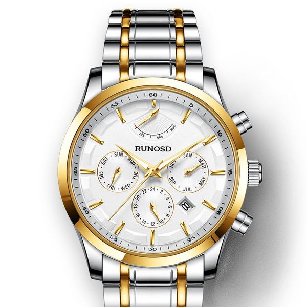 wristwatches 2021 runosd men's watch multifunctional design sport fashion automatic mechanical clock sapphire, Slivery;brown
wristwatches 2021 runosd men's watch multifunctional design sport fashion automatic mechanical clock sapphire, Slivery;brown