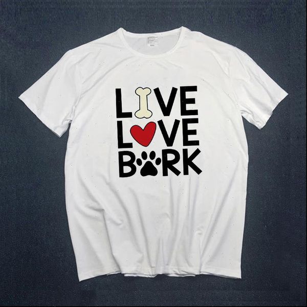 short sleeve casual white women t shirt live love bark letter print girls tshirts cute kawaii dog lover tee
short sleeve casual white women t shirt live love bark letter print girls tshirts cute kawaii dog lover tee