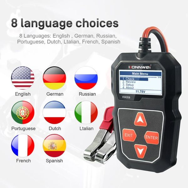code readers & scan tools konnwei kw208 car battery tester automotive cranking and charging system test tool with lcd screen electronics
code readers & scan tools konnwei kw208 car battery tester automotive cranking and charging system test tool with lcd screen electronics