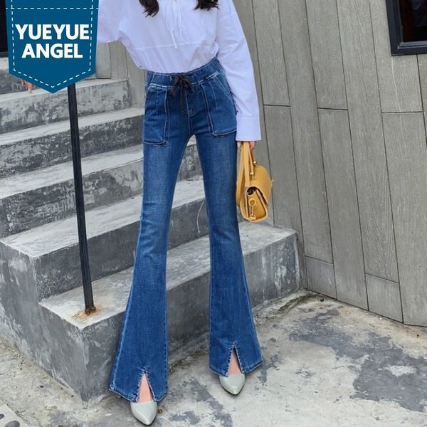 women's jeans blue light streetwear burned division women's brim pants spring high vintage waist thin bell-bottom elastic-washed o
women's jeans blue light streetwear burned division women's brim pants spring high vintage waist thin bell-bottom elastic-washed o