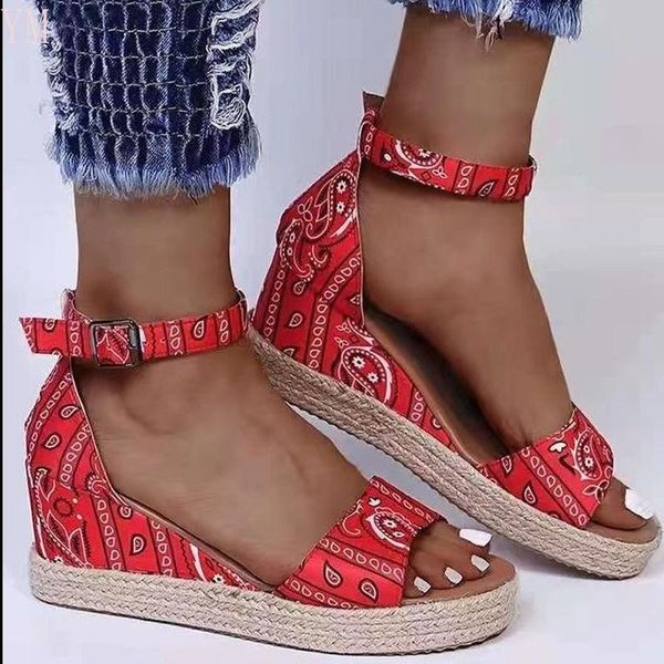 sandals women summer fashion buckle strap printing fringe cover heel flat platform casual ladies plus 43 open gladiator wedges, Black
sandals women summer fashion buckle strap printing fringe cover heel flat platform casual ladies plus 43 open gladiator wedges, Black