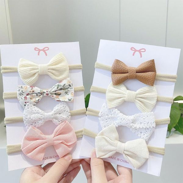 hair accessories 4pcs/set cotton linen leopard printed bows headband for kids girls lace bowknot elastic hairband headwear child, Slivery;white
hair accessories 4pcs/set cotton linen leopard printed bows headband for kids girls lace bowknot elastic hairband headwear child, Slivery;white