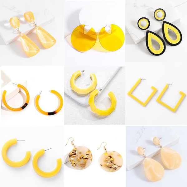 dangle & chandelier korean yellow multiple style drop earrings for women trendy geometric big round long hanging fashion jewelry gifts, Silver
dangle & chandelier korean yellow multiple style drop earrings for women trendy geometric big round long hanging fashion jewelry gifts, Silver
