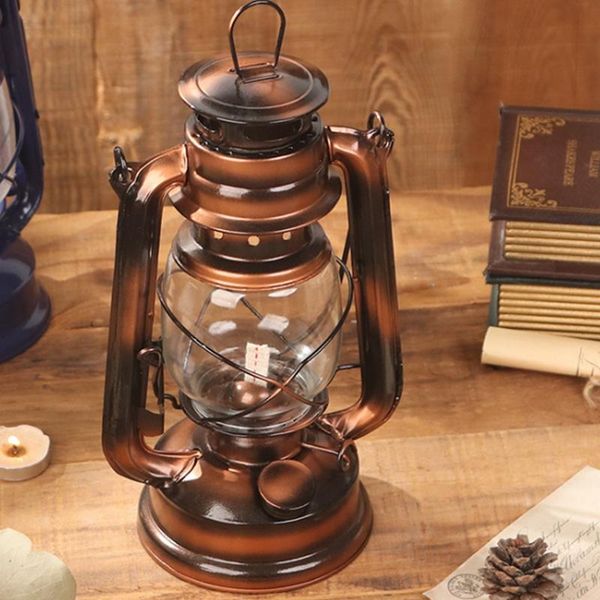 portable lantern po prop lamp retro windproof oil home living room decoration outdoor camping novelty items
portable lantern po prop lamp retro windproof oil home living room decoration outdoor camping novelty items