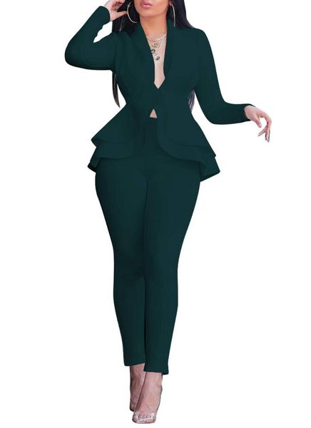 women's two piece pants salimdy 2 outfits for women long sleeve solid blazer with casual elegant business suit sets, White
women's two piece pants salimdy 2 outfits for women long sleeve solid blazer with casual elegant business suit sets, White