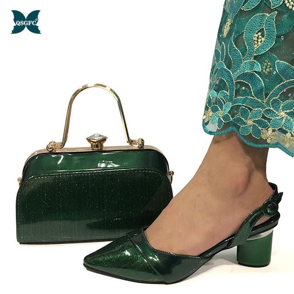 dress shoes concise arrivals 2021 italian style design women and bag to match in green color comfortable heels for party, Black
dress shoes concise arrivals 2021 italian style design women and bag to match in green color comfortable heels for party, Black
