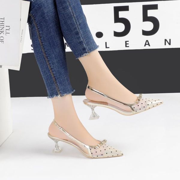 dress shoes anance women's pointed polka dot high heels bow transparent sandals cat heel net red fairy style women 2021 summer, Black
dress shoes anance women's pointed polka dot high heels bow transparent sandals cat heel net red fairy style women 2021 summer, Black