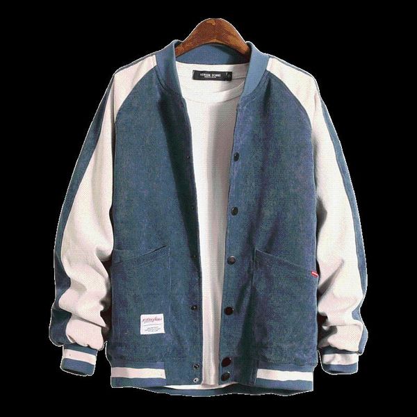 men's jackets autumn european american street personality color matching jacket, corduroy retro stand collar jacket large size 5xl, Black;brown
men's jackets autumn european american street personality color matching jacket, corduroy retro stand collar jacket large size 5xl, Black;brown