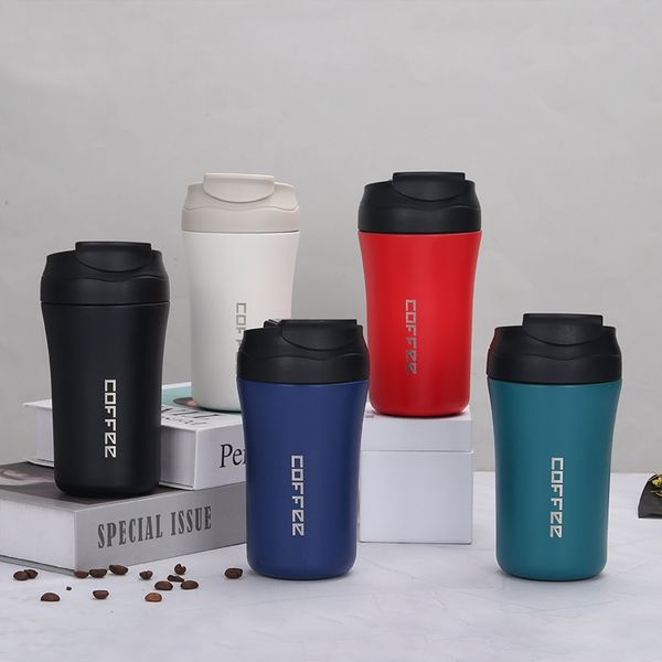 new american style stainless steel coffee one cover dual purpose double drink thermos with straw flip spring car water cup
new american style stainless steel coffee one cover dual purpose double drink thermos with straw flip spring car water cup