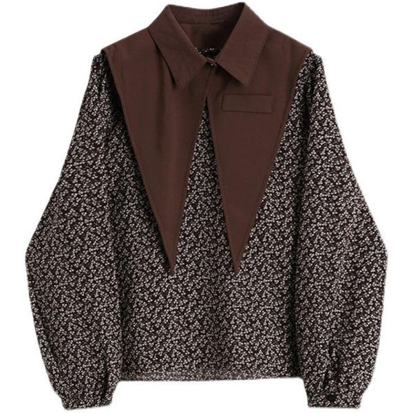 men's dress shirts 2021 autumn chiffon shirt women's black loose lapel button long sleeve work extra large blusas mujer, White;black
men's dress shirts 2021 autumn chiffon shirt women's black loose lapel button long sleeve work extra large blusas mujer, White;black