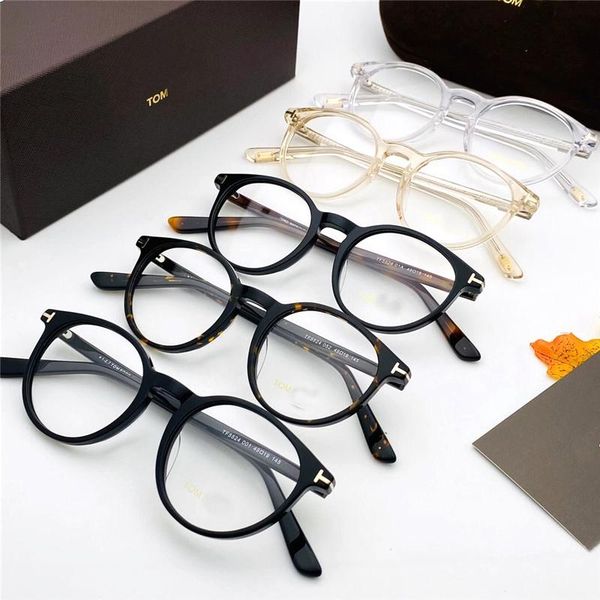 fashion round acetate women men reading myopia prescription tf5524 eyeglasses optical frames forde sunglasses, Black
fashion round acetate women men reading myopia prescription tf5524 eyeglasses optical frames forde sunglasses, Black