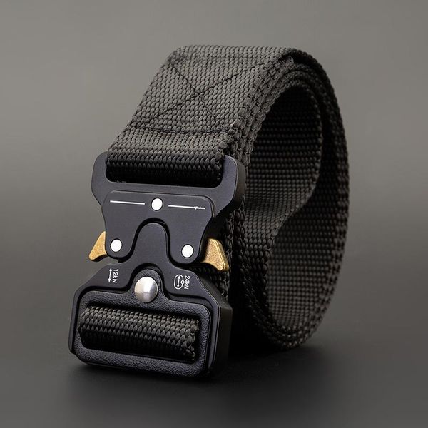military tactical belts nylon army waist adjustable heavy duty training belt support 125cm, Black;gray
military tactical belts nylon army waist adjustable heavy duty training belt support 125cm, Black;gray