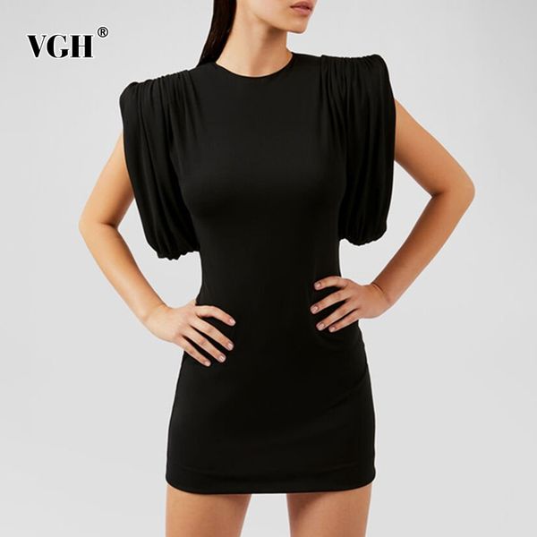 vgh black party dress for women o neck sleeveless high waist slim a line casual mini dresses female summer fashion new 210421, Black;gray
vgh black party dress for women o neck sleeveless high waist slim a line casual mini dresses female summer fashion new 210421, Black;gray
