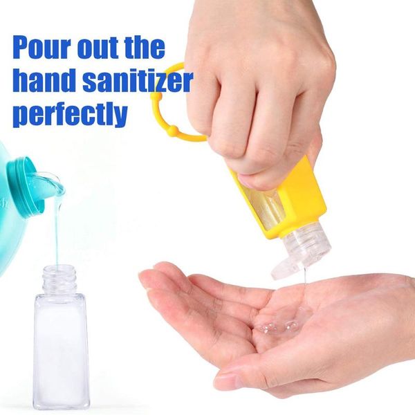 portable silicone bottle case hand sanitizer perfume cover professional travel points bottling 12pcs 30ml storage bottles & jars
portable silicone bottle case hand sanitizer perfume cover professional travel points bottling 12pcs 30ml storage bottles & jars