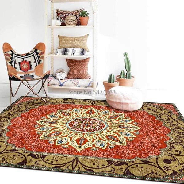 carpets 200*300cm european classical ethnic style flower golden brown red living room bedroom bedside carpet floor mat customization
carpets 200*300cm european classical ethnic style flower golden brown red living room bedroom bedside carpet floor mat customization