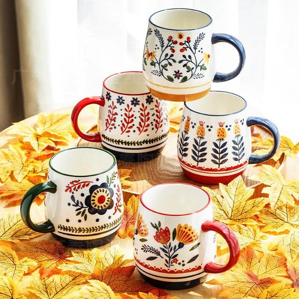 french hand-painted ceramic mug personality creative men and women household water cup breakfast milk coffee flower mugs
french hand-painted ceramic mug personality creative men and women household water cup breakfast milk coffee flower mugs