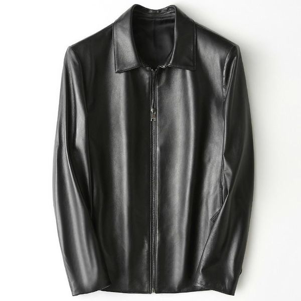 men's leather & faux short jacket 100% sheepskin coat genuine men clothes 2021 plus size veste cuir homme csq790 kj2178, Black 
men's leather & faux short jacket 100% sheepskin coat genuine men clothes 2021 plus size veste cuir homme csq790 kj2178, Black