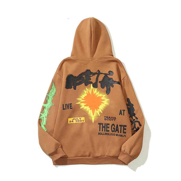 Men's Hoodies & Sweatshirts Top Quality Travis Scott Hoodie Cactus Jack Hip-hop Jersey Luxury Clothing Embroidered Letters Rap Surround, Black
Men's Hoodies & Sweatshirts Top Quality Travis Scott Hoodie Cactus Jack Hip-hop Jersey Luxury Clothing Embroidered Letters Rap Surround, Black
