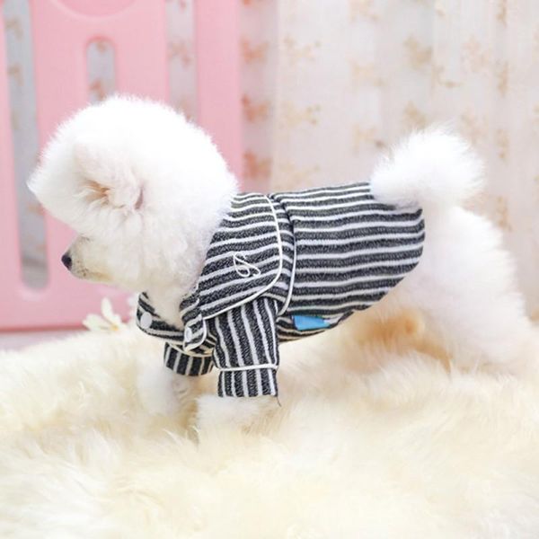 dog apparel pet british style striped cotton linen pajamas clothes puppy warm home clothing costume
dog apparel pet british style striped cotton linen pajamas clothes puppy warm home clothing costume