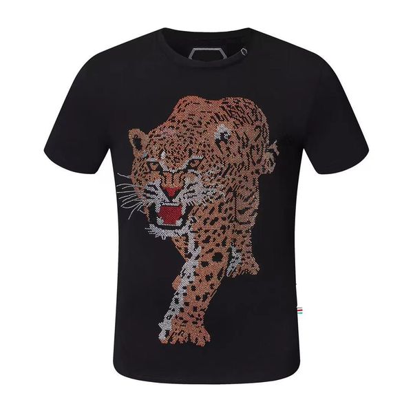 fashion tee tiger print stiched with diamond beads glitter t shirts men summer mens designer tshirts luxury o neck streetwear slim fit hip, White;black
fashion tee tiger print stiched with diamond beads glitter t shirts men summer mens designer tshirts luxury o neck streetwear slim fit hip, White;black