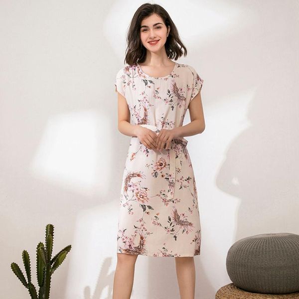 sleepwear robe spring summer woman nightdress viscose women nightgown flower printed pajamas bathrobe for female silk women's, Black;red
sleepwear robe spring summer woman nightdress viscose women nightgown flower printed pajamas bathrobe for female silk women's, Black;red